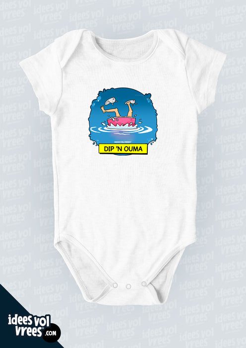 Baba Vest Idees Vol Vrees®"Dip 'n Ouma"