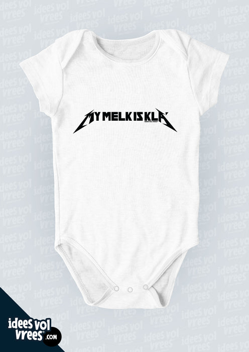 Baba Vest Idees Vol Vrees® "My Melk Is Kla"