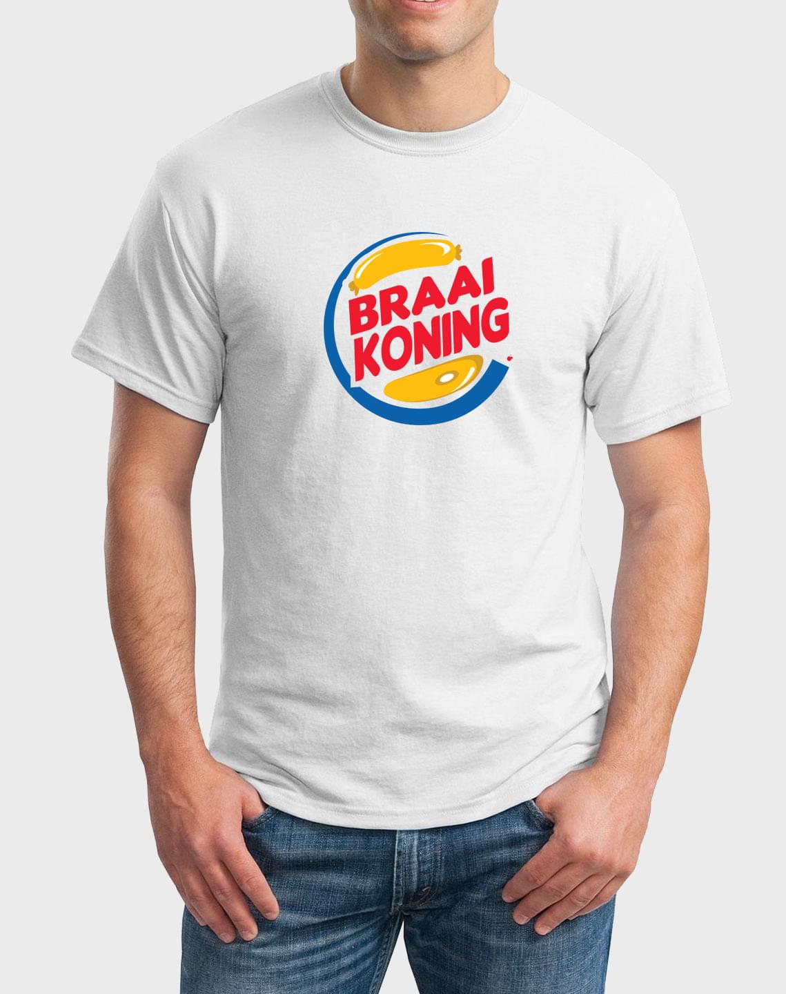 Idees Vol Vrees® Braai Koning Men's T-shirt