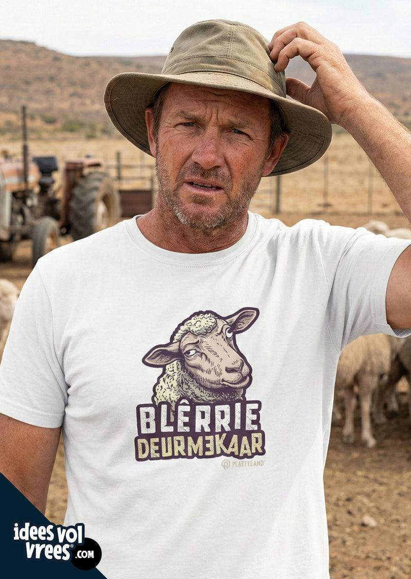 Platteland® Blêrrie Deurmekaar T-shirt