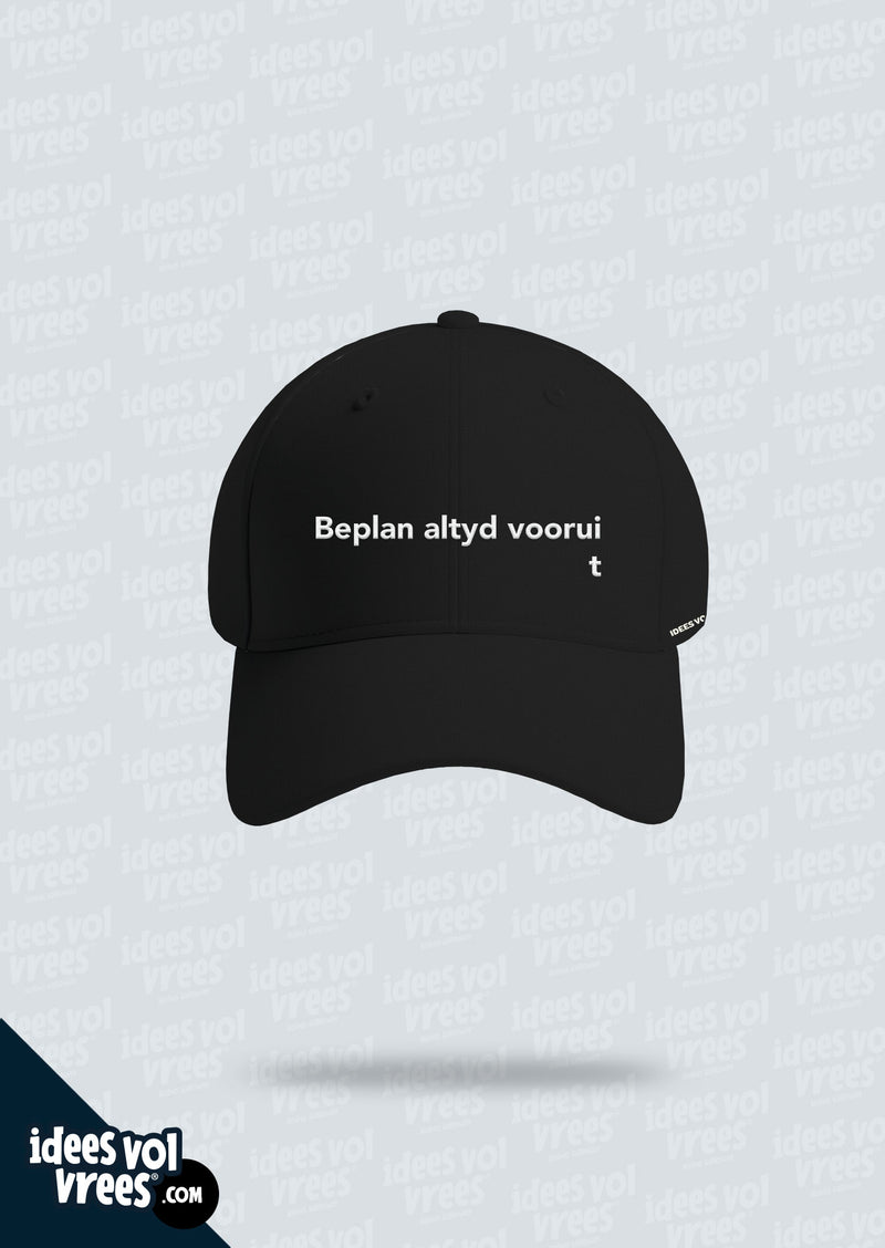 Idees Vol Vrees® Beplan Altyd Voorui 5-panel Cap