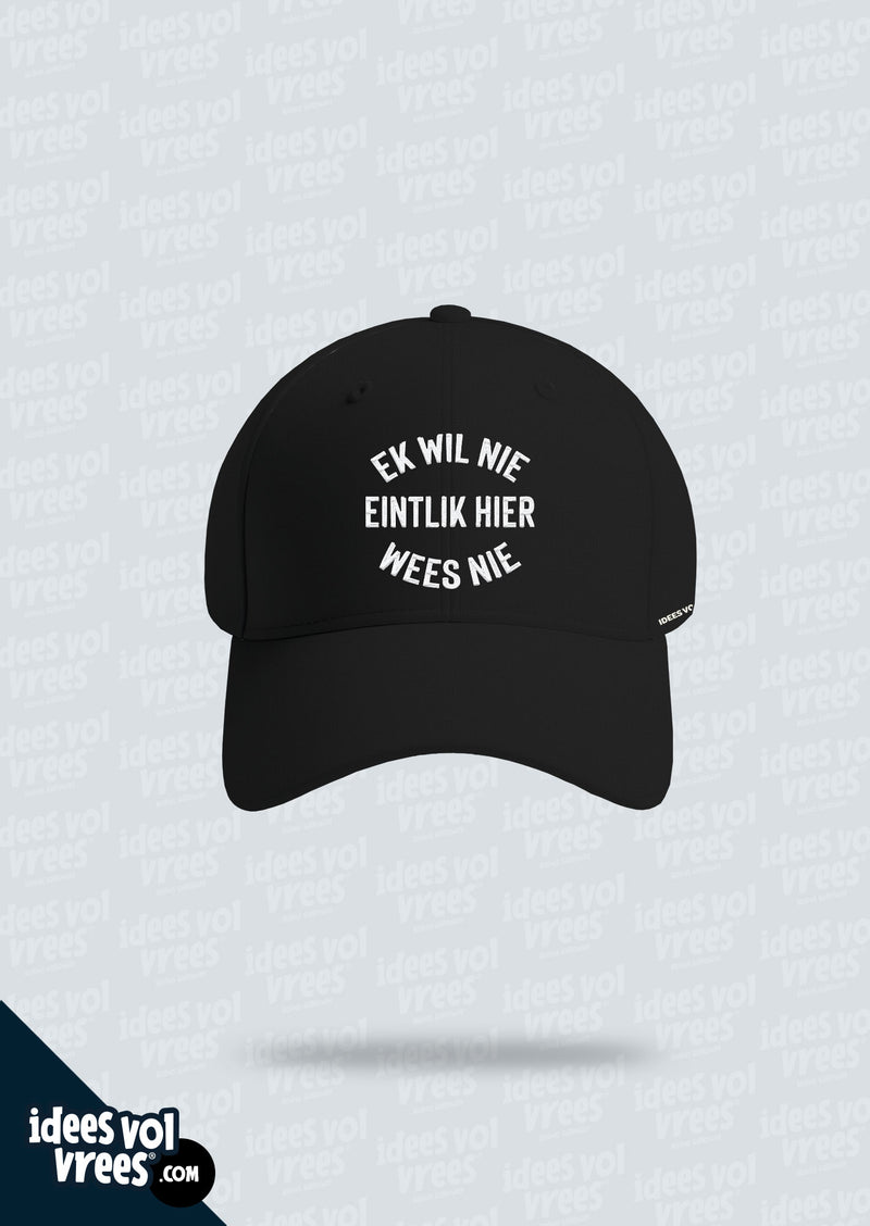 Idees Vol Vrees® Unisex Ek Wil Nie Eintlik 5-panel Cap