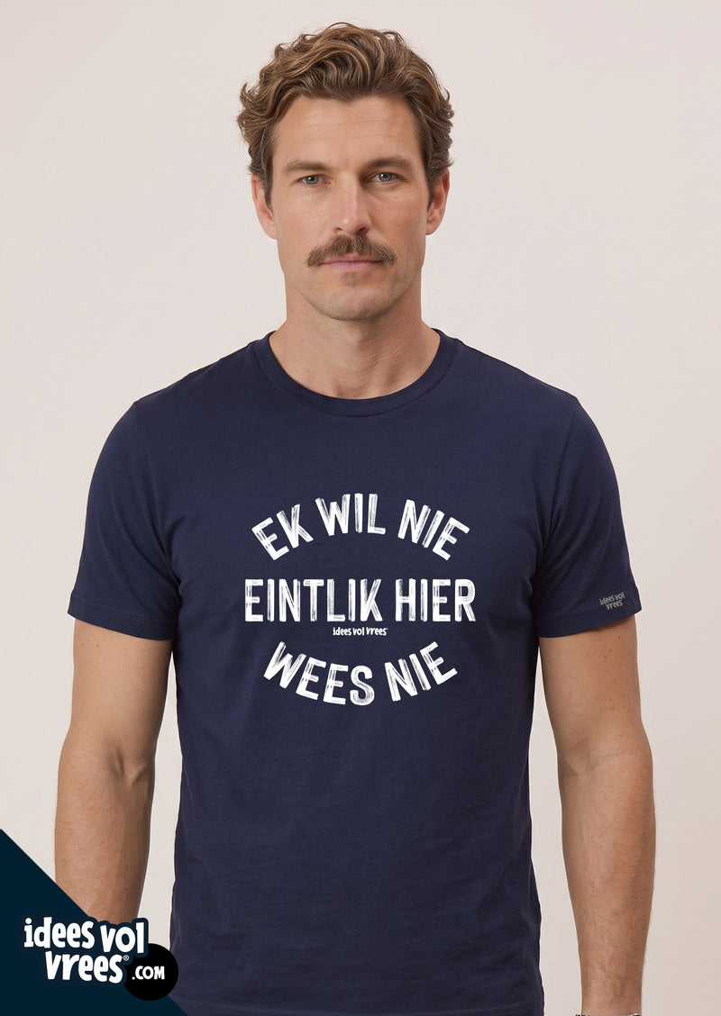 Idees Vol Vrees® Ek wil nie T-shirt