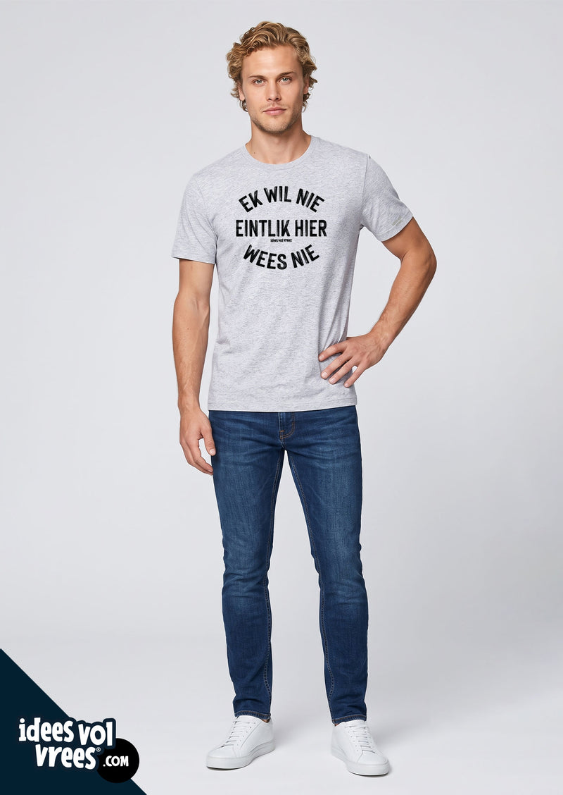 Idees Vol Vrees® Ek wil nie T-shirt
