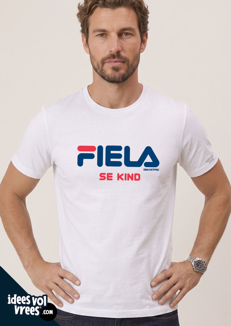 Idees Vol Vrees® Fiela (se kind) T-shirt