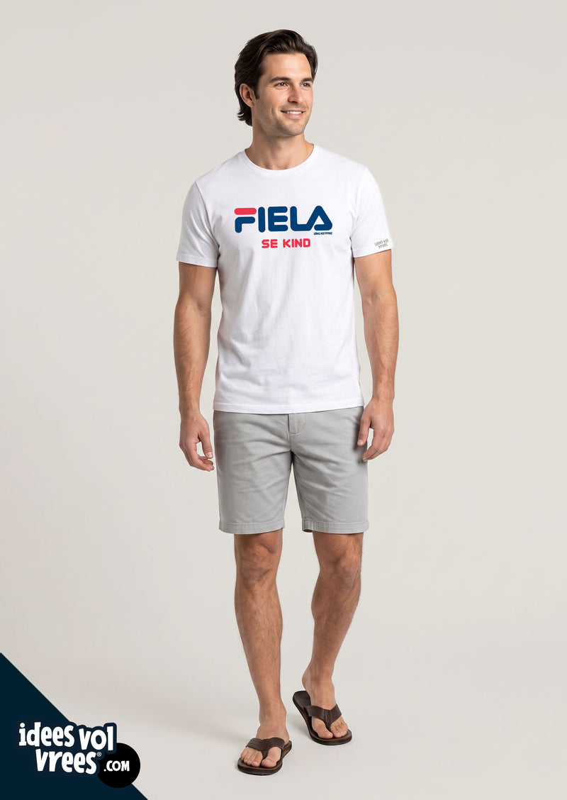 Idees Vol Vrees® Fiela (se kind) T-shirt