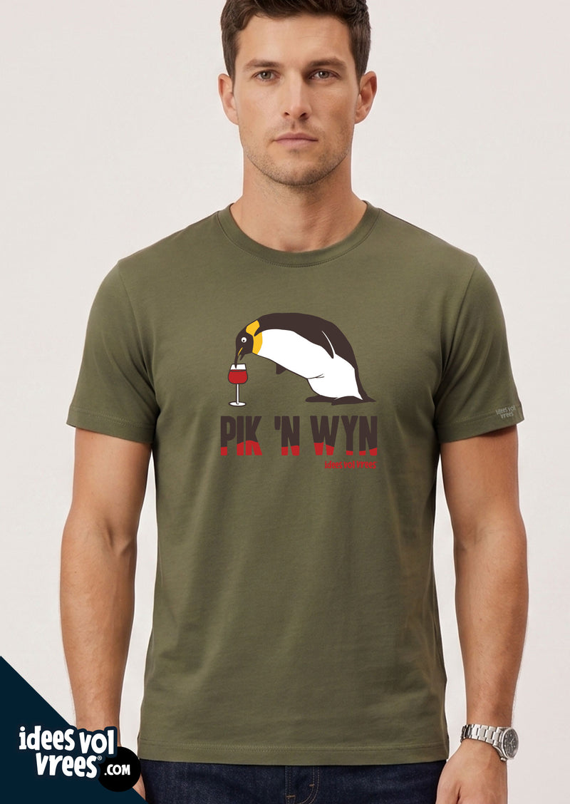 Idees Vol Vrees® Pik 'n Wyn T-shirt