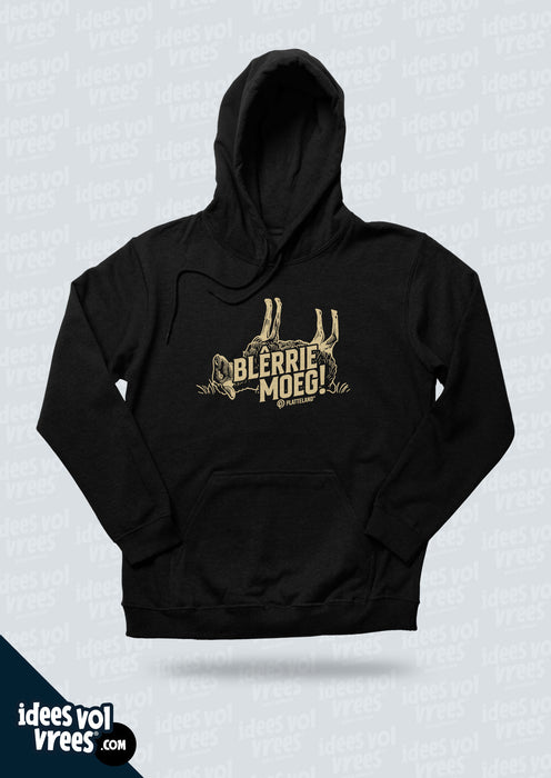 Platteland® Blêrrie Moeg! Unisex Hoodie