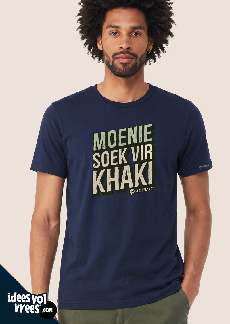 Platteland® Moenie Soek vir Khaki T-shirt