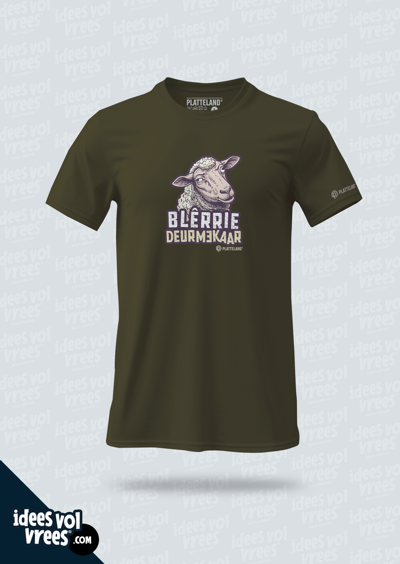 Platteland® Blêrrie Deurmekaar T-shirt