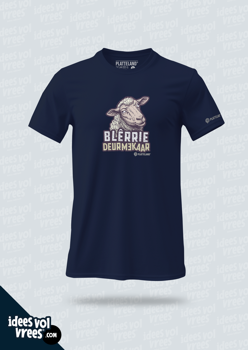 Platteland® Blêrrie Deurmekaar T-shirt