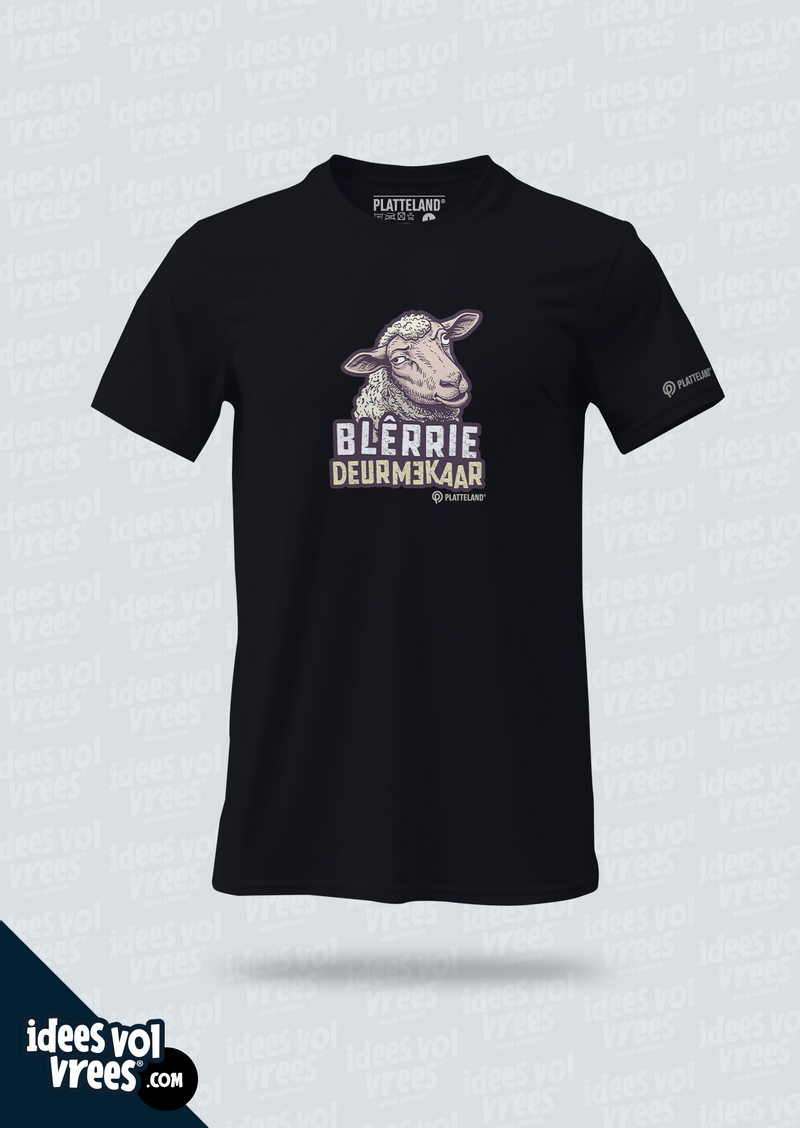 Platteland® Blêrrie Deurmekaar T-shirt