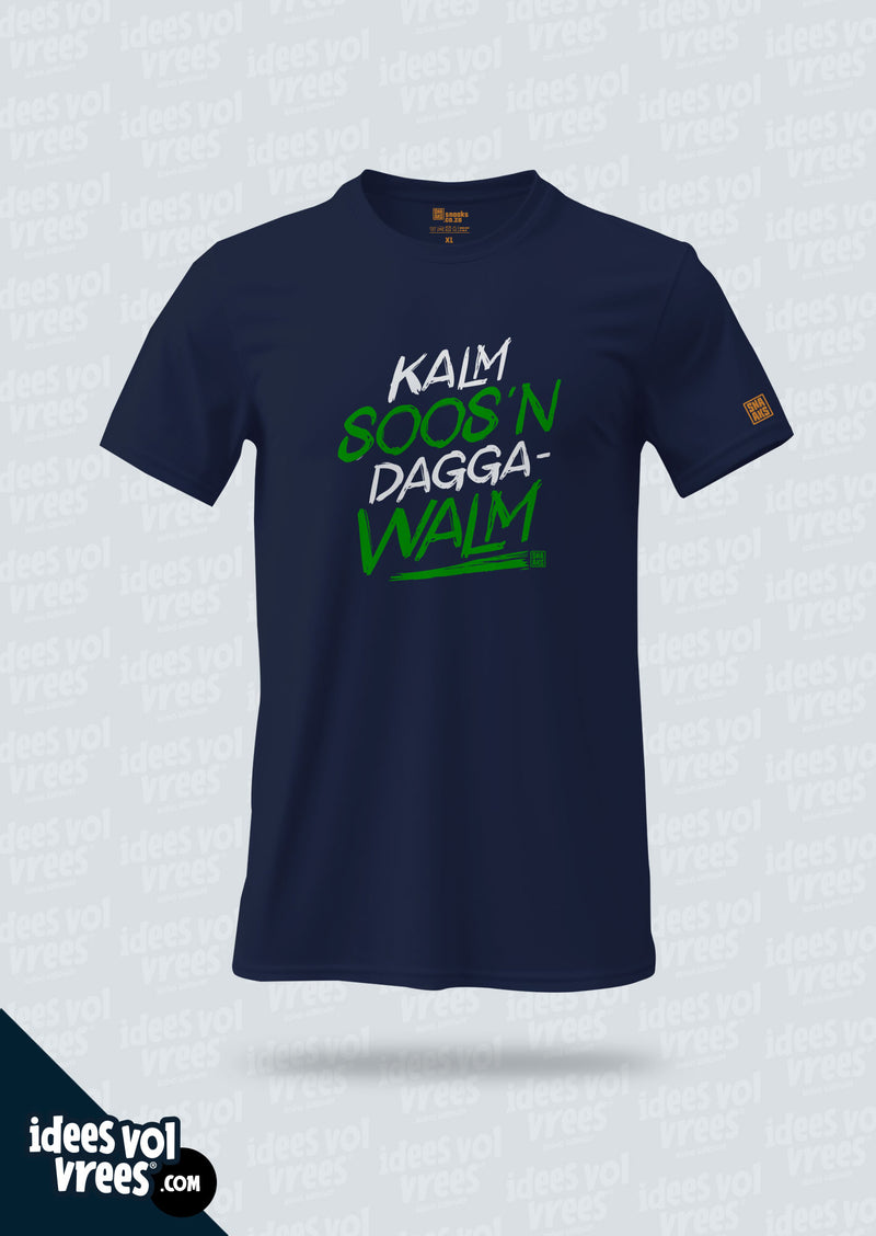 Snaaks.co.za Kalm soos 'n Daggawalm T-shirt (Unisex)