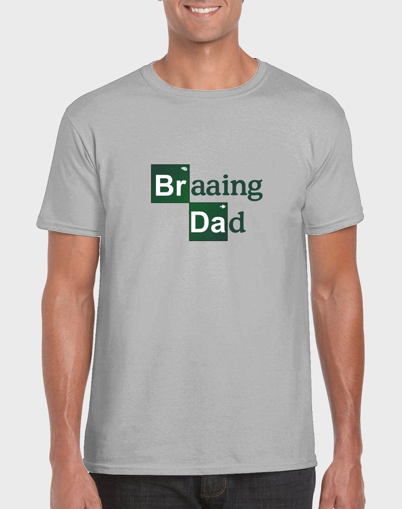 Idees Vol Vrees® Braaing Dad Men's T-shirt