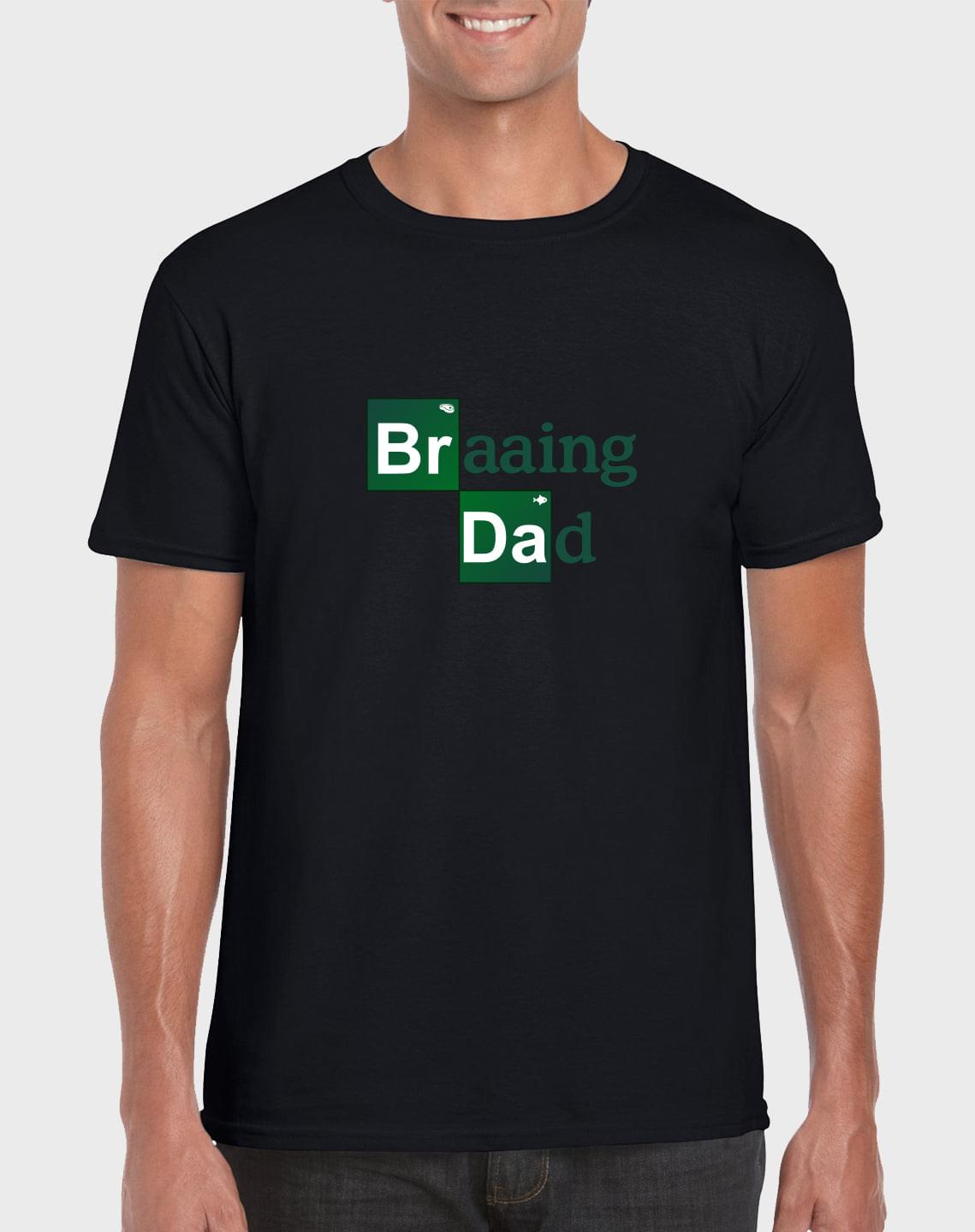Idees Vol Vrees® Braaing Dad Men's T-shirt