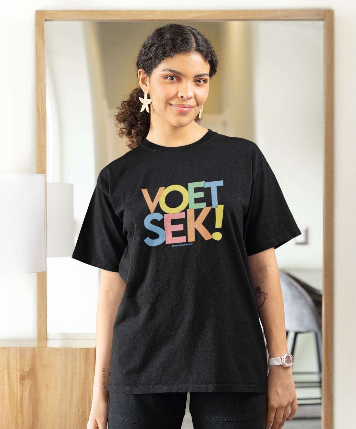 Idees Vol Vrees® Voetsek! Women's T-shirt