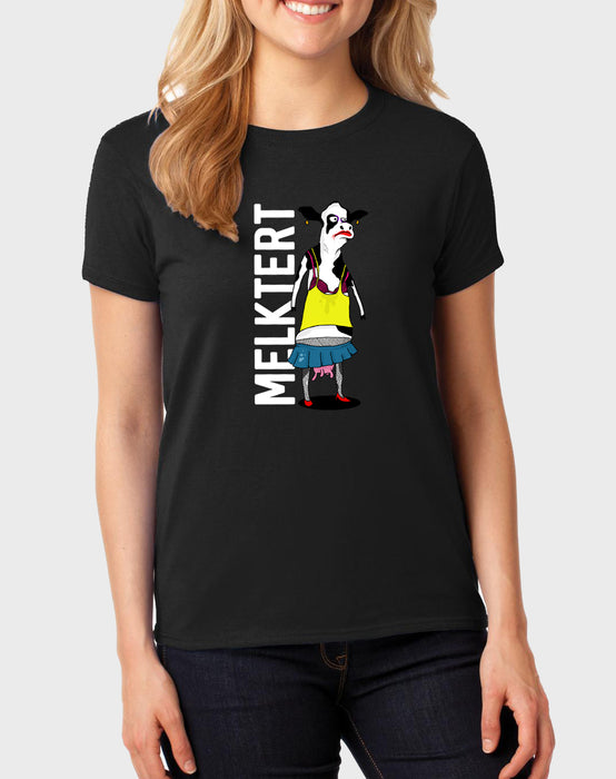 Idees Vol Vrees Melktert Women's T-shirt - komedie