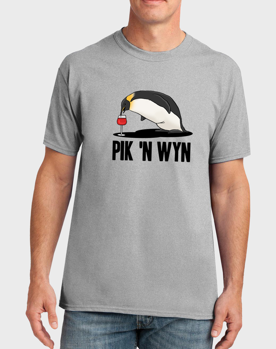 Idees Vol Vrees Pik 'n Wyn Men's T-shirt - komedie