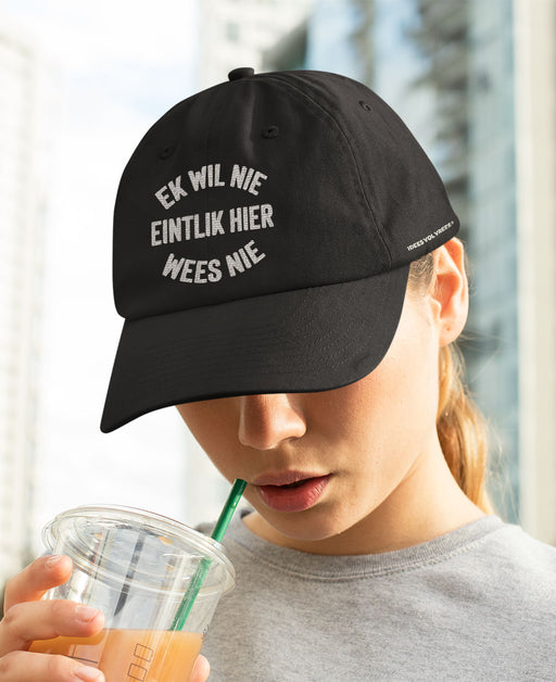 Idees Vol Vrees® Unisex Ek Wil Nie Eintlik 5-panel Cap