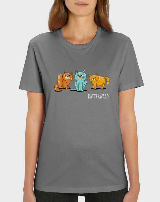 Idees Vol Vrees® Kattekwaad Women's T-shirt