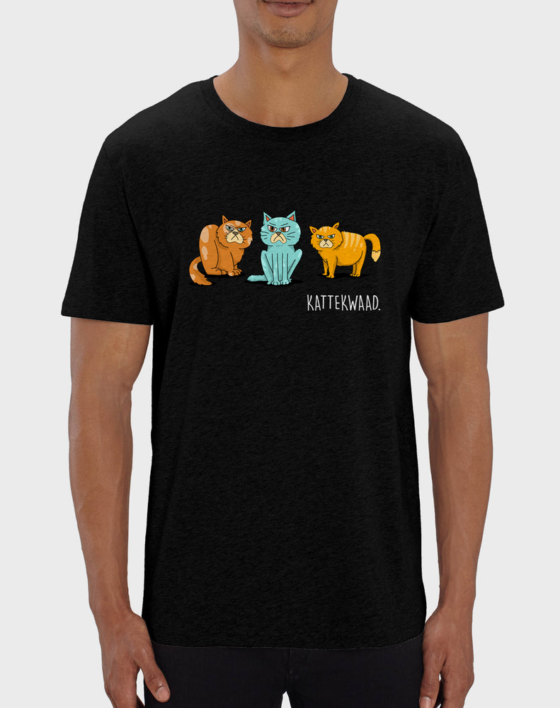 Idees Vol Vrees® Kattekwaad Men's T-shirt