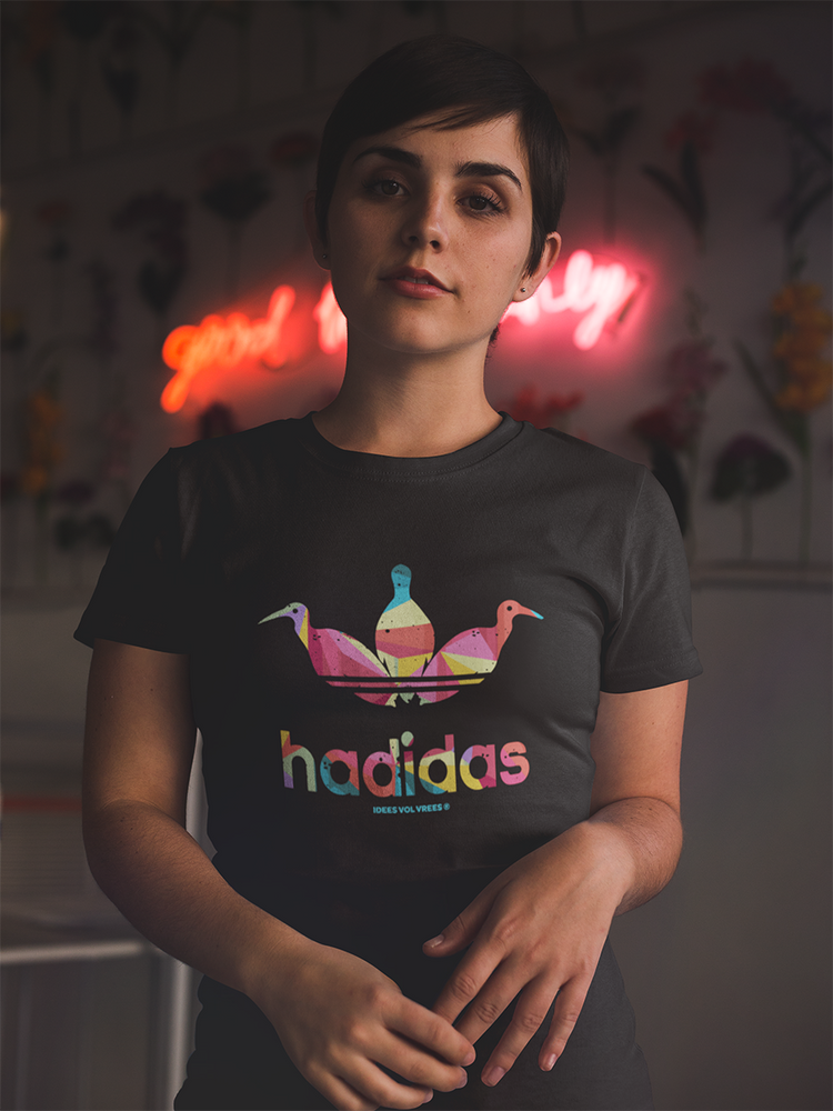 Idees Vol Vrees® HADIDAS Kleurvol Women's T-shirt