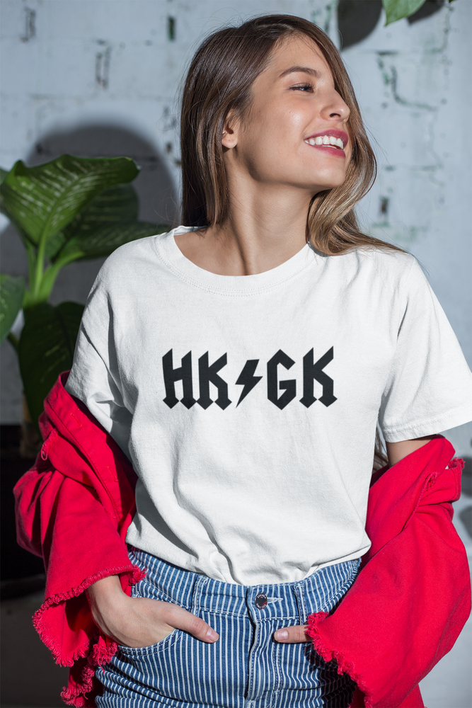 Idees Vol Vrees® "AC/DC HK/GK" Women's T-shirt
